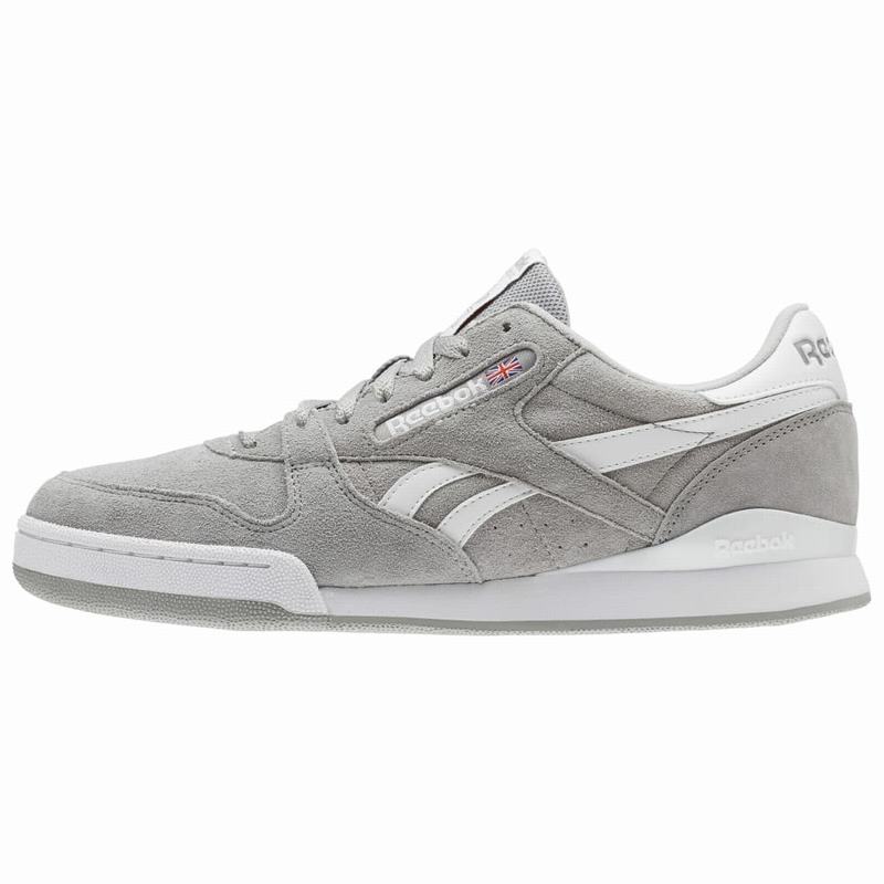 Tenisi Reebok Phase 1 Pro Dama Gri/Albi Romania XU9105CL